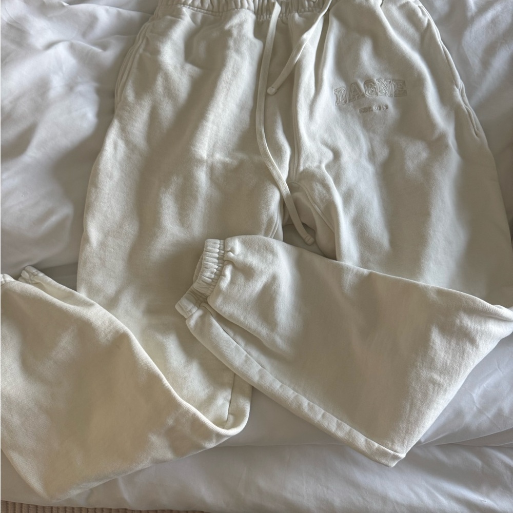 Dagne Dover Off-White Joggers